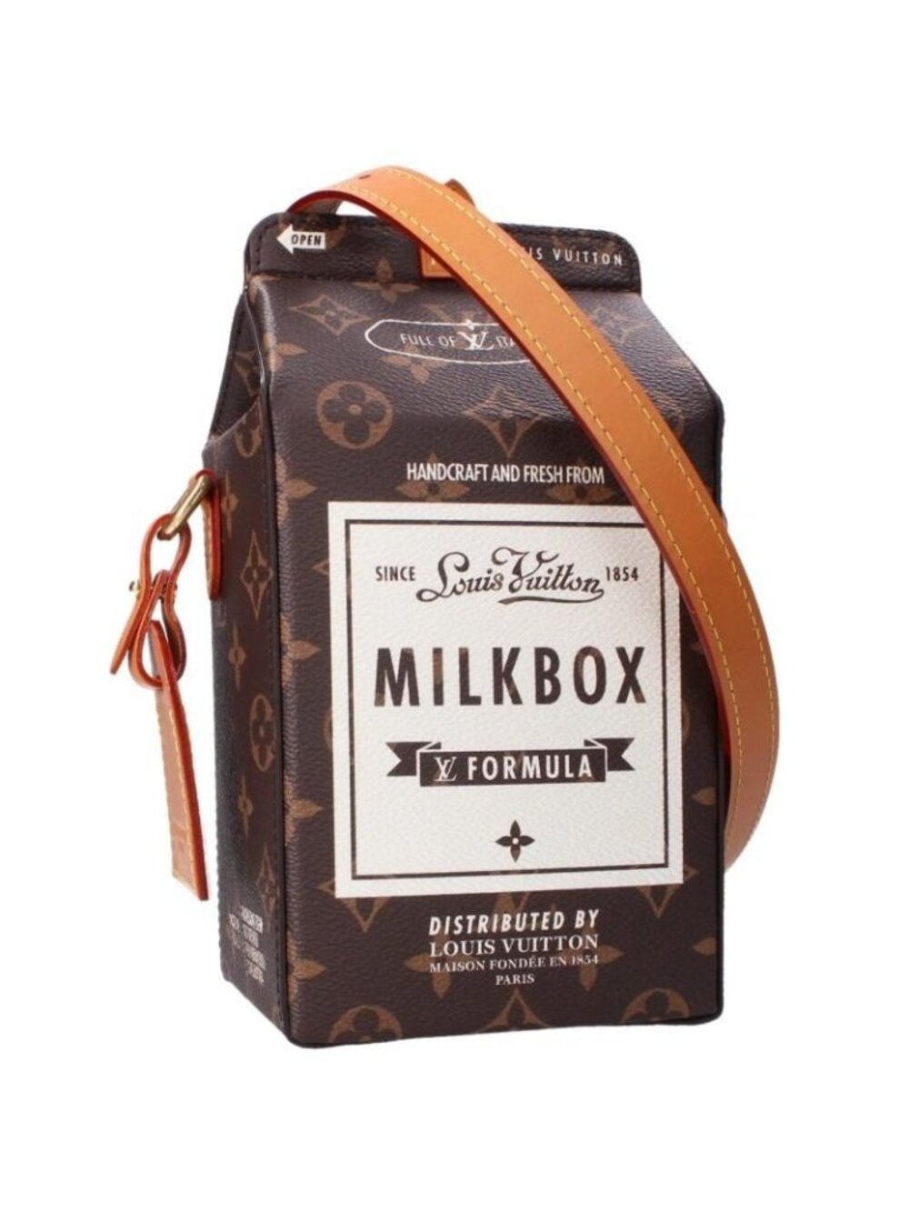 Louis Vuitton Milk Monogram Shoulder Bag